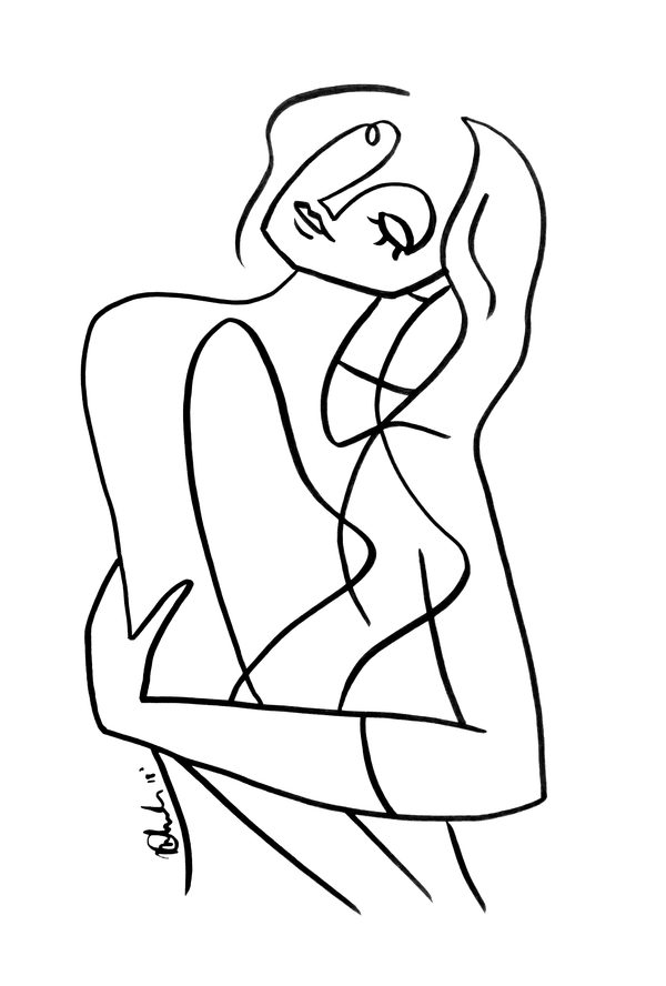 Abstract Figure Line III