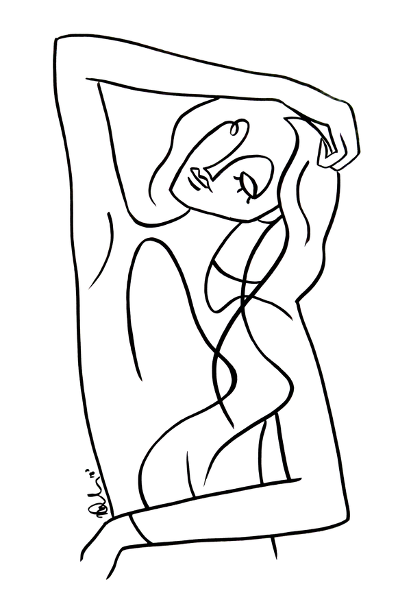 Abstract Figure Line II